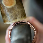 Helena Russell at work. Yorkshire Artspace 2020